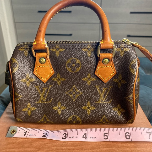 Louis Vuitton Speedy Mini Sac HL made in France 2000 - Picture 10 of 16